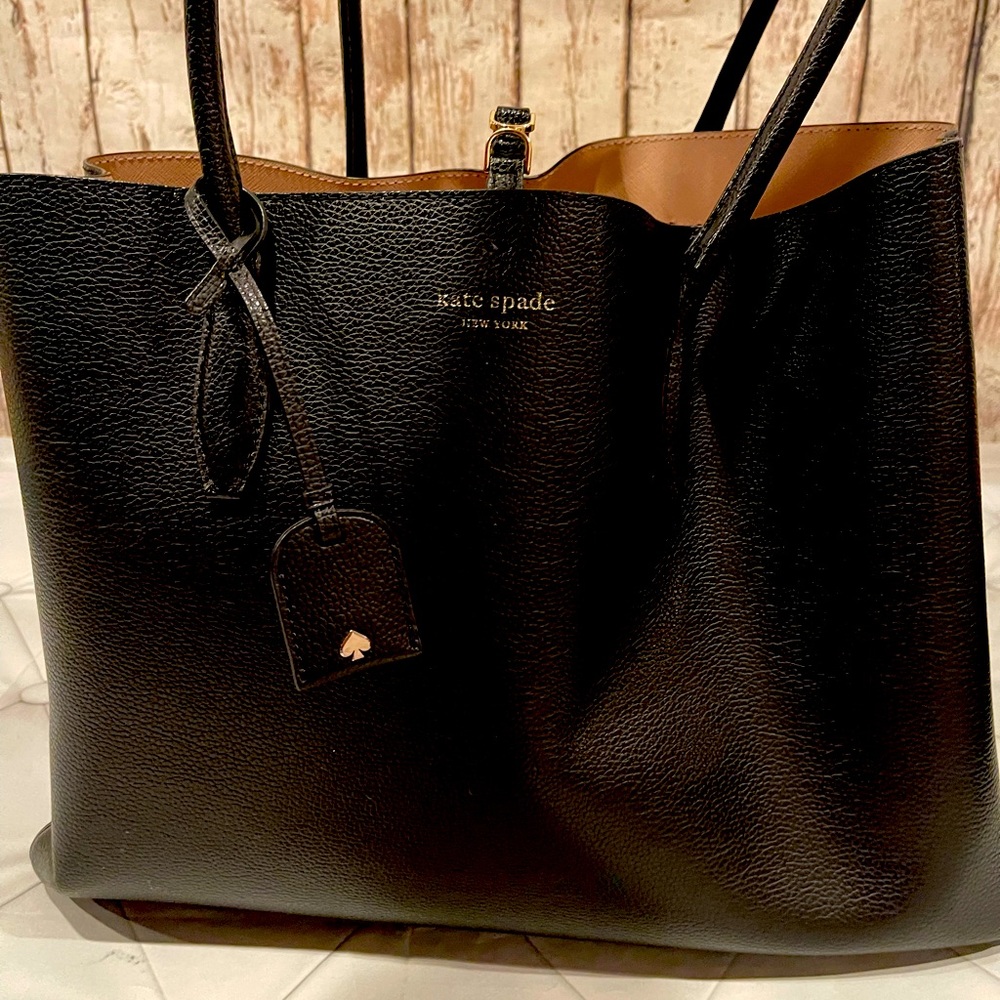 Authentic black Kate spade purse